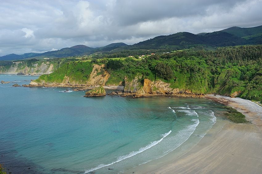 Playa de Cadavedo, Valdés, Asturias