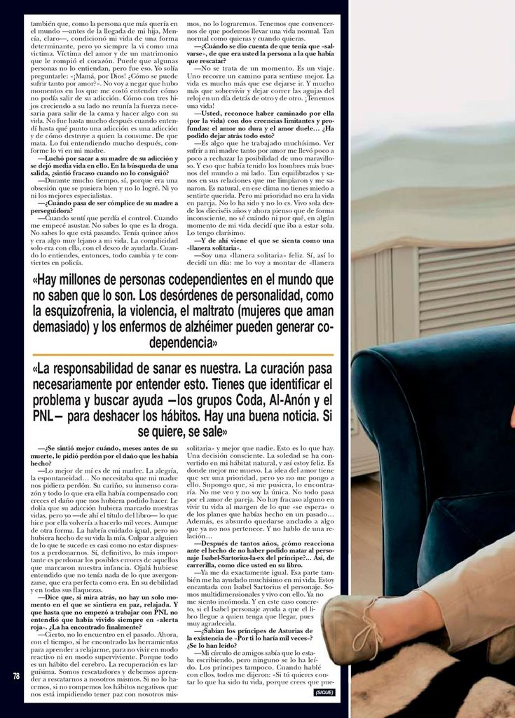 Isabel Sartorius biografía HOLA PLUS