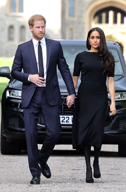 Los duques de Sussex en Windsor