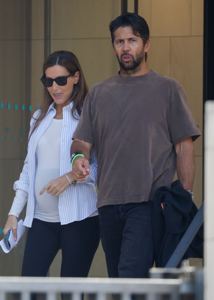 Ana Boyer y Fernando Verdasco acuden al hospital para una revisión, el pasado 28 de abril