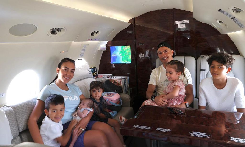 cristiano ronaldo georgina rodr guez y sus hijos