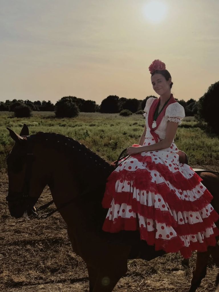Victoria Federica de Marichalar en El Rocío 2026.