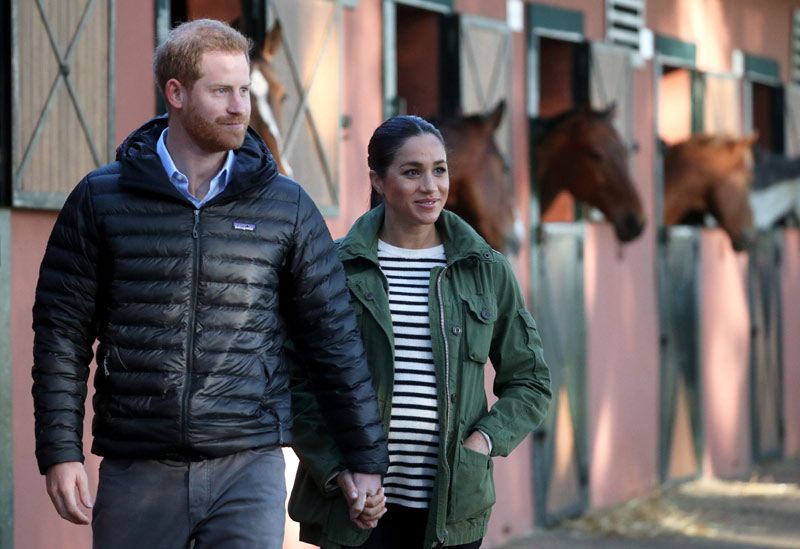 Meghan Markle y el príncipe Harry 