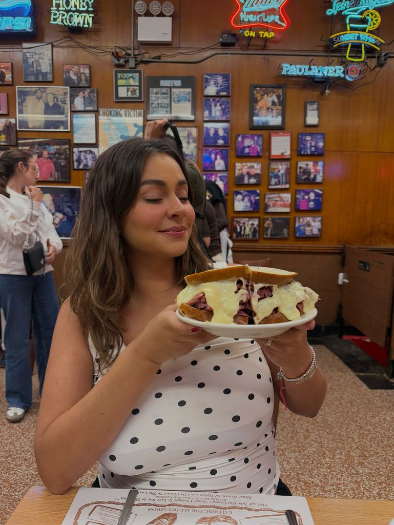 Claudia Martín disfrutó de Nueva York