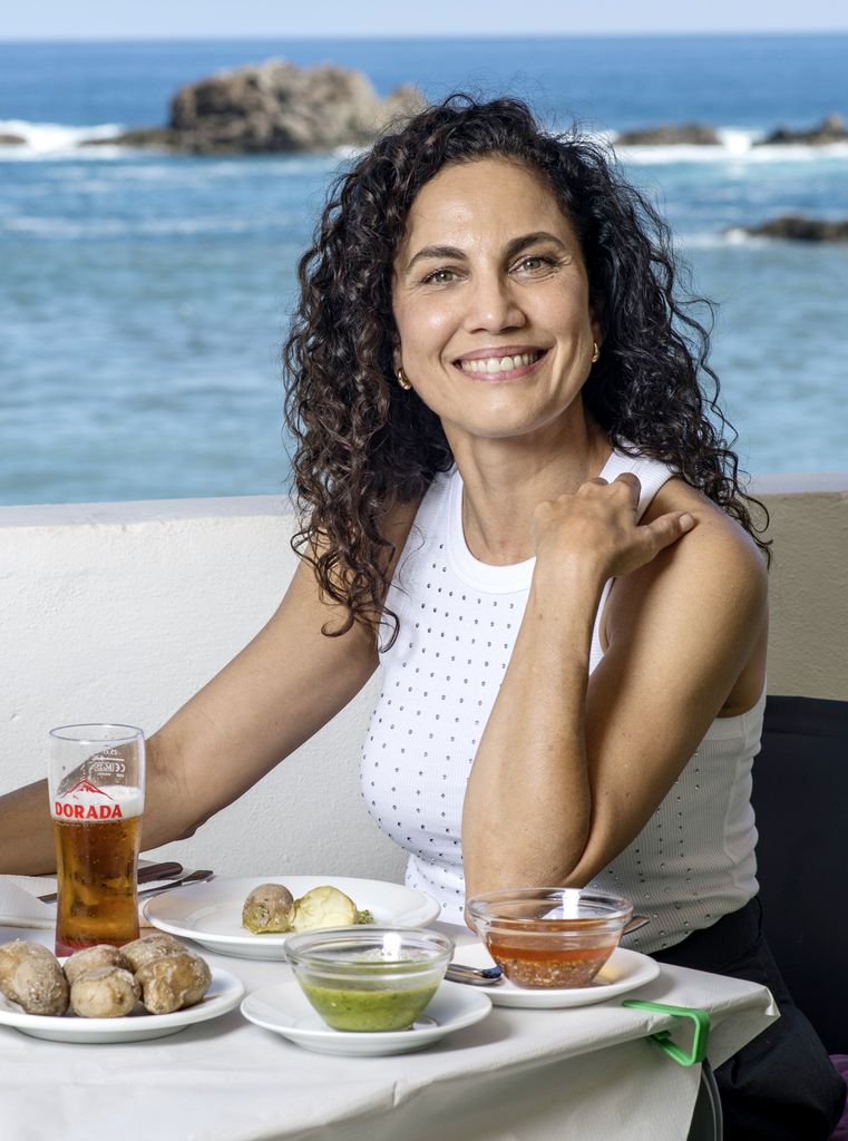 Toni Acosta, fan de la cocina canaria que proponen en Casa África (Tenerife).
