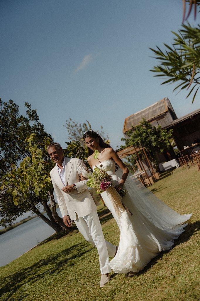 Boda de Paula, hermana de la modelo Marta Ortiz