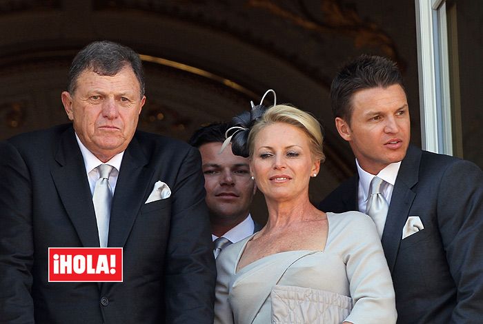 Familia de Charlene de Mónaco 