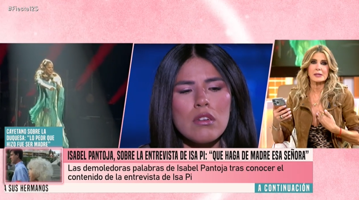 Marisa Martín Blázquez revela lo que piensa Isabel Pantoja sobre la entrevista de su hija
