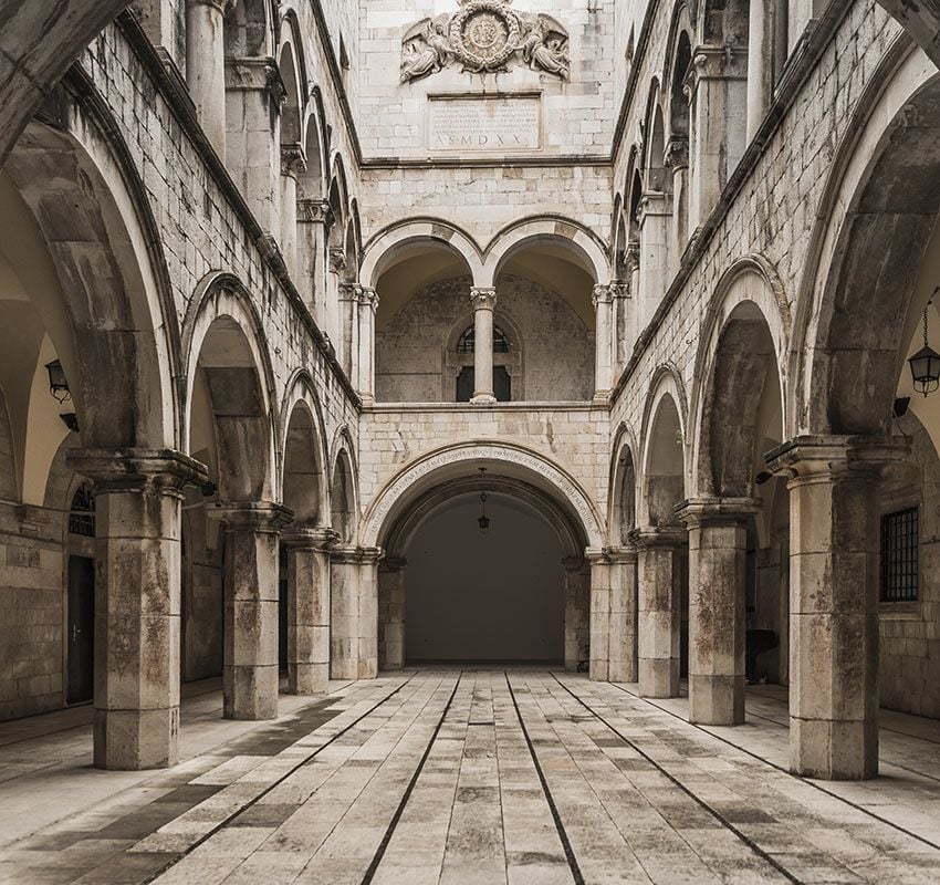 Palacio Sponza en Dubrivnik