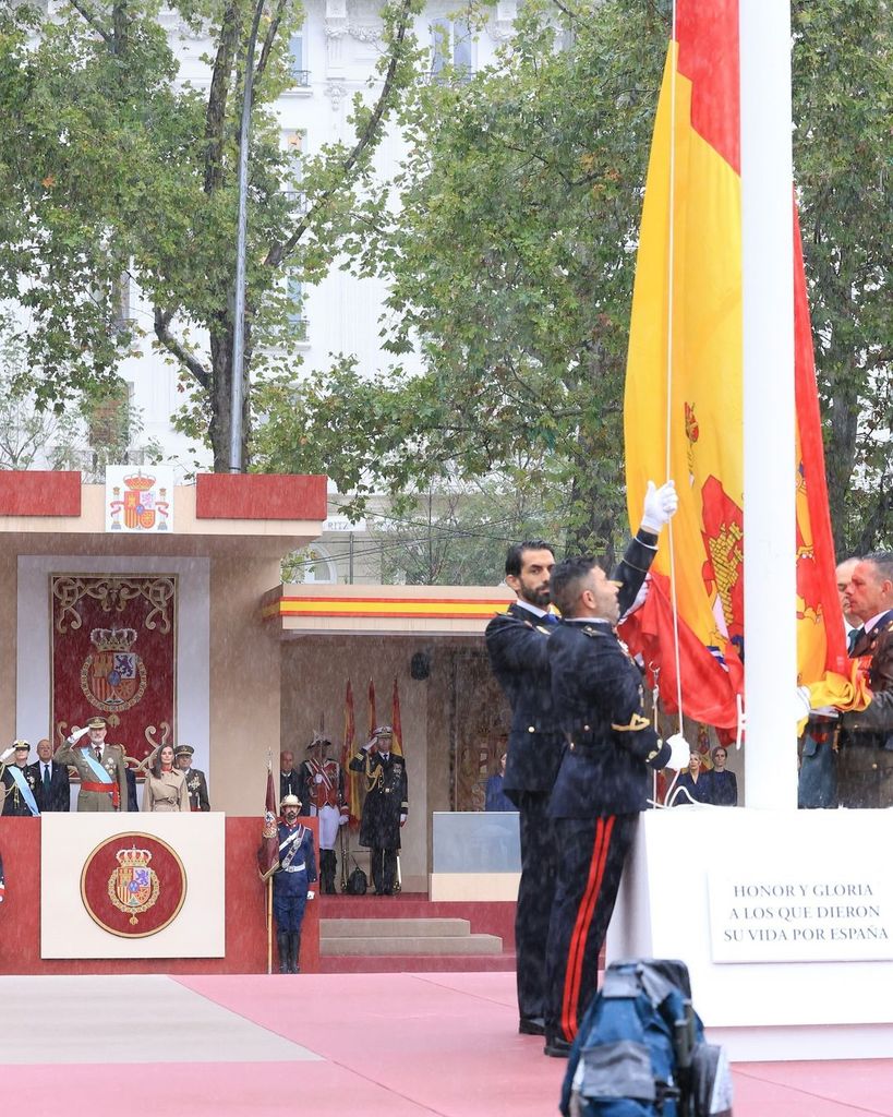Los reyes y la princesa Leonor en el Día de la Hispanidad 2024