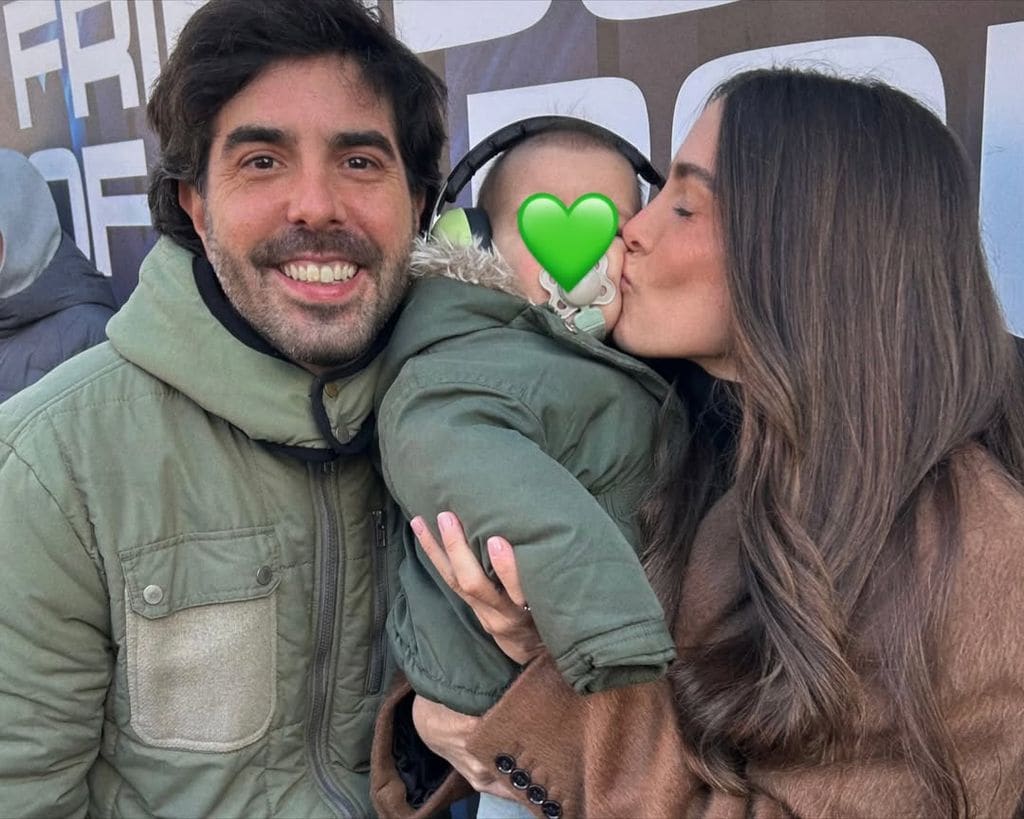 Gemma Pinto con su hermano Eduard Pinto y su sobrino