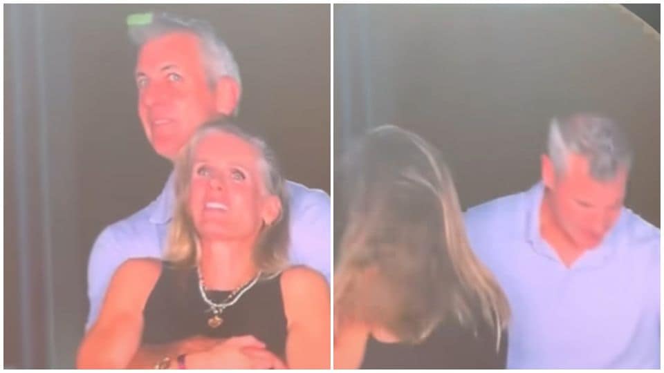 Andy Byron y Kristin Cabot fueron captado por la kiss-cam en el show de Coldplay.