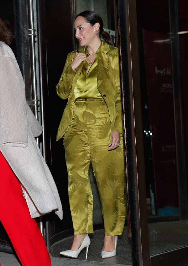 Tamara Falcó con traje verde lima en el Teatro Real de Madrid