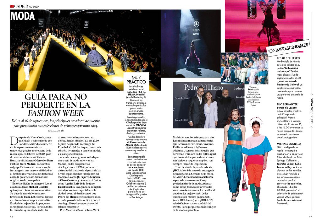 Guía para no perderte la 'Fashion Week'