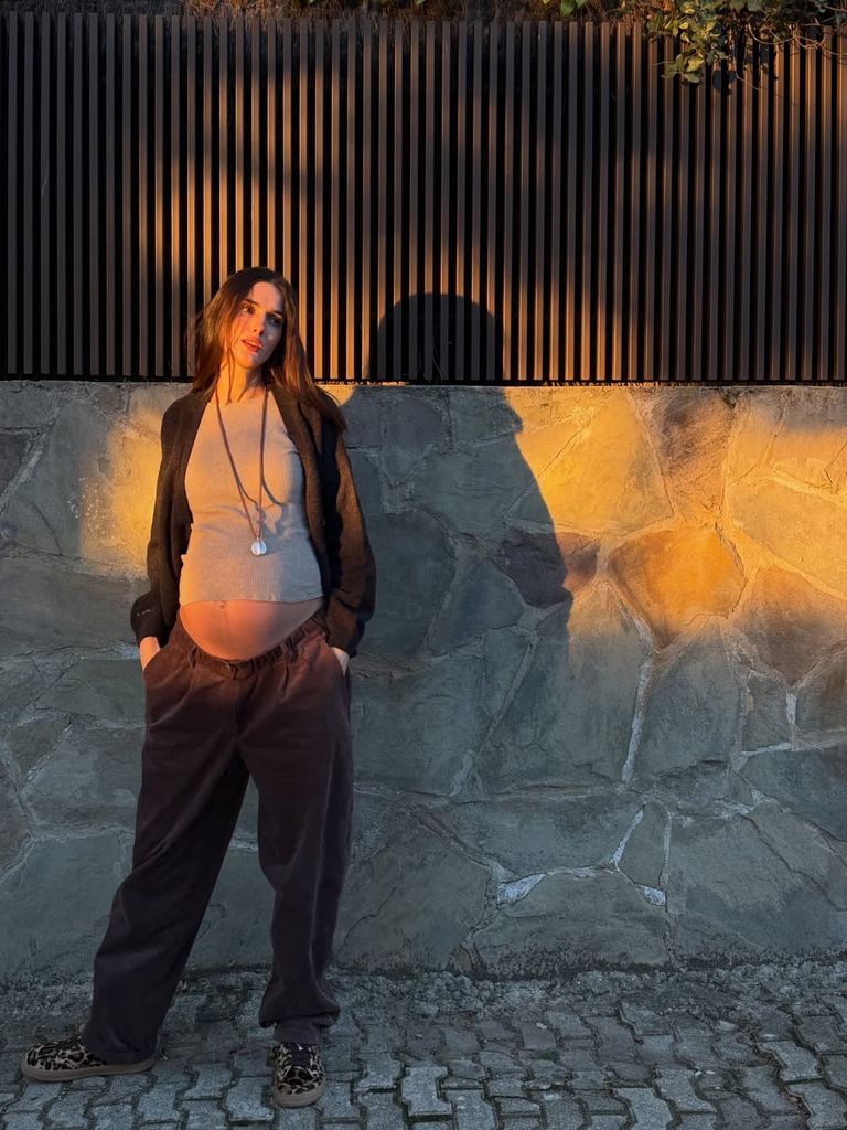 La modelo decidió no desvelar el sexo del bebé
