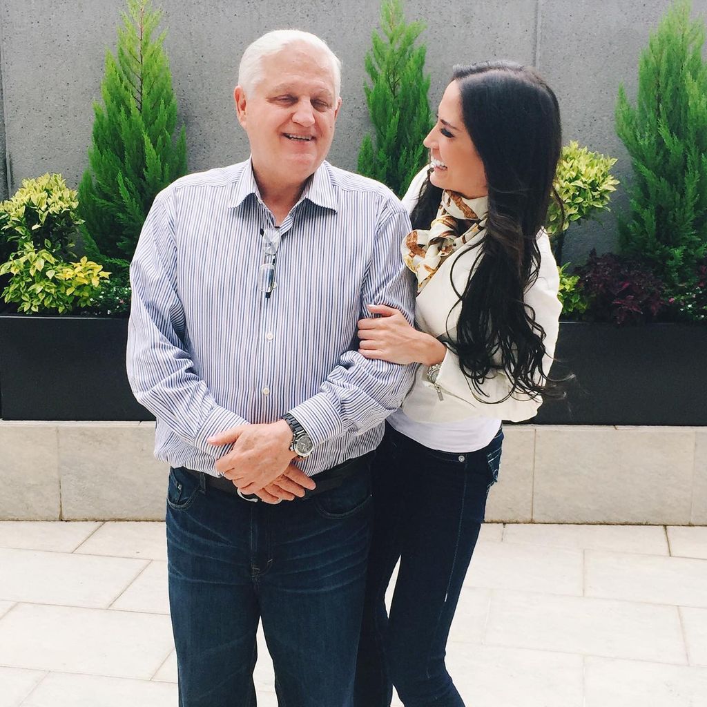 Joanna Vega-Biestro y su papá