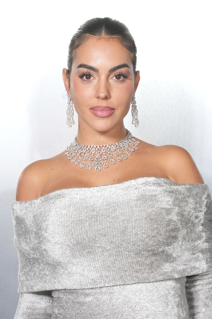 Georgina Rodriguez attends the Messika Paris Womenswear Spring-Summer 2025 show as part of Paris Fashion Week on September 26, 2024 in Paris, France