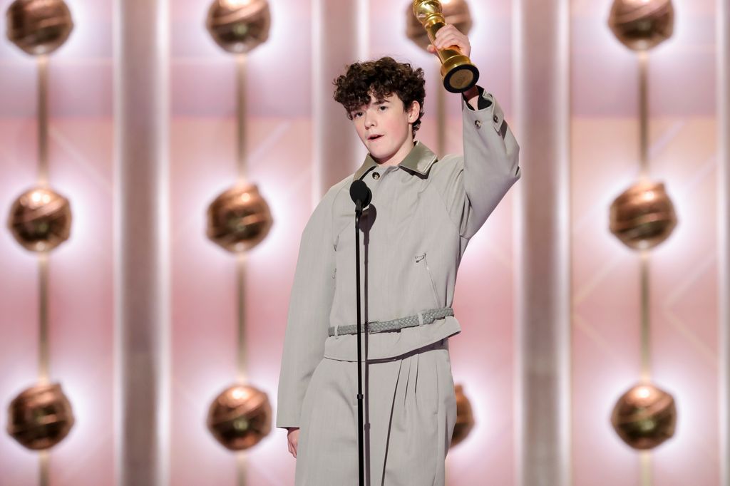 Owen Cooper, ganador en la categoría de Mejor actor de reparto, TV