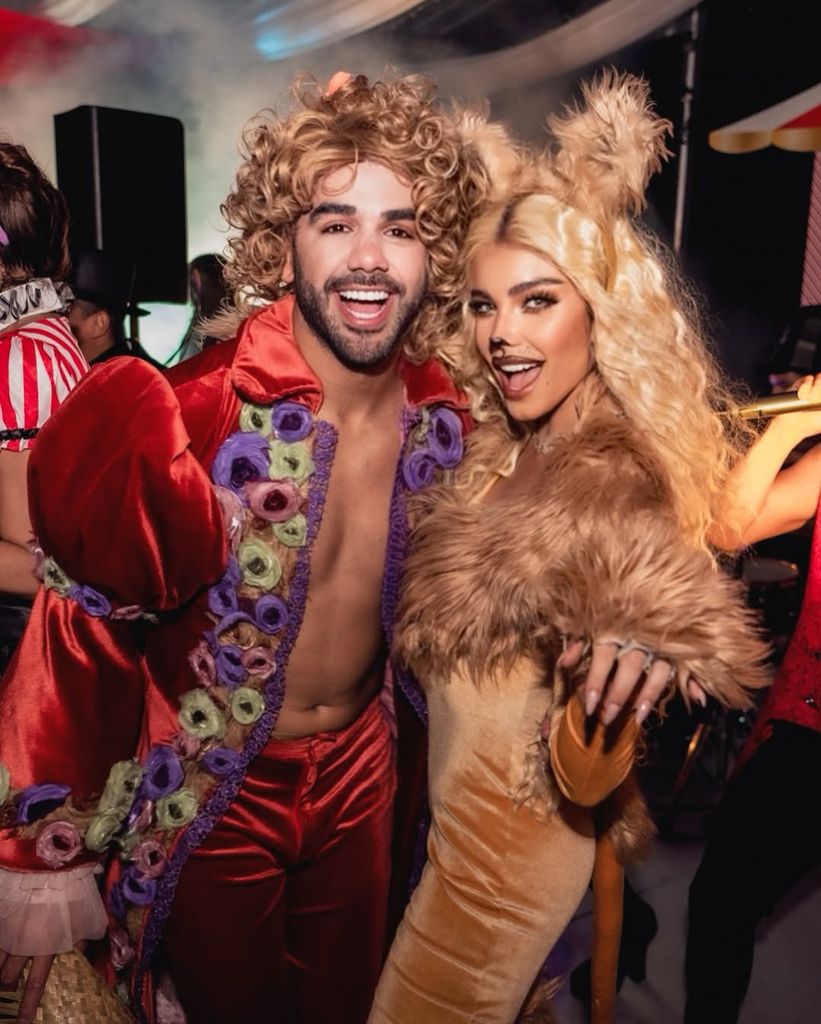 Aleska Génesis celebró el cumpleaños de Carlos Adyan en una divertida fiesta de disfraces