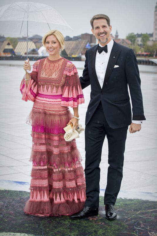 Pablo de Grecia con Marie Chantal 
