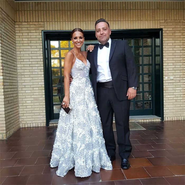Paula Echevarría y su hermano Luisma, en el día que la actriz celebró por todo lo alto su 40 cumpleaños
