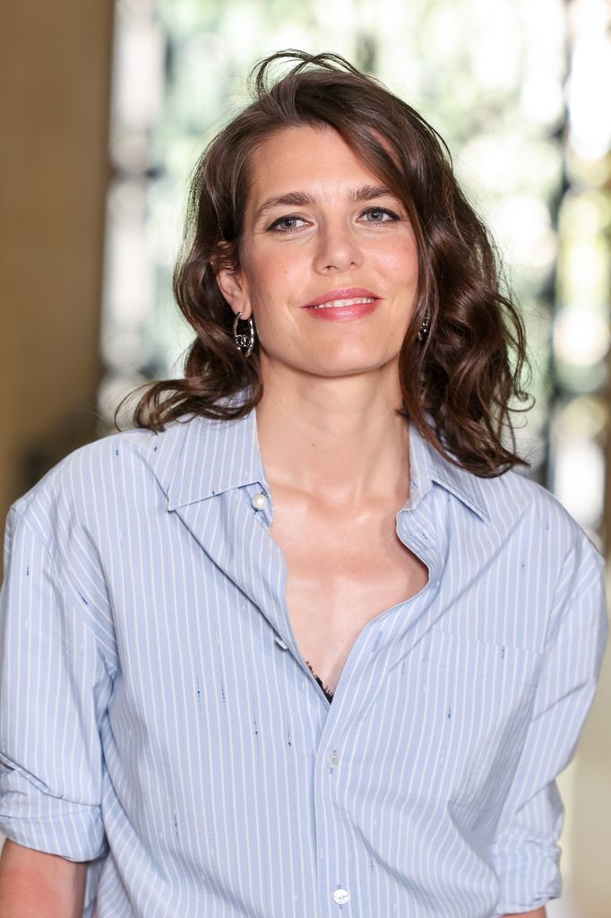 Carlota Casiraghi, con el pelo rizado en el desfile de Alta Costura de Chanel (7 de julio de 2026)