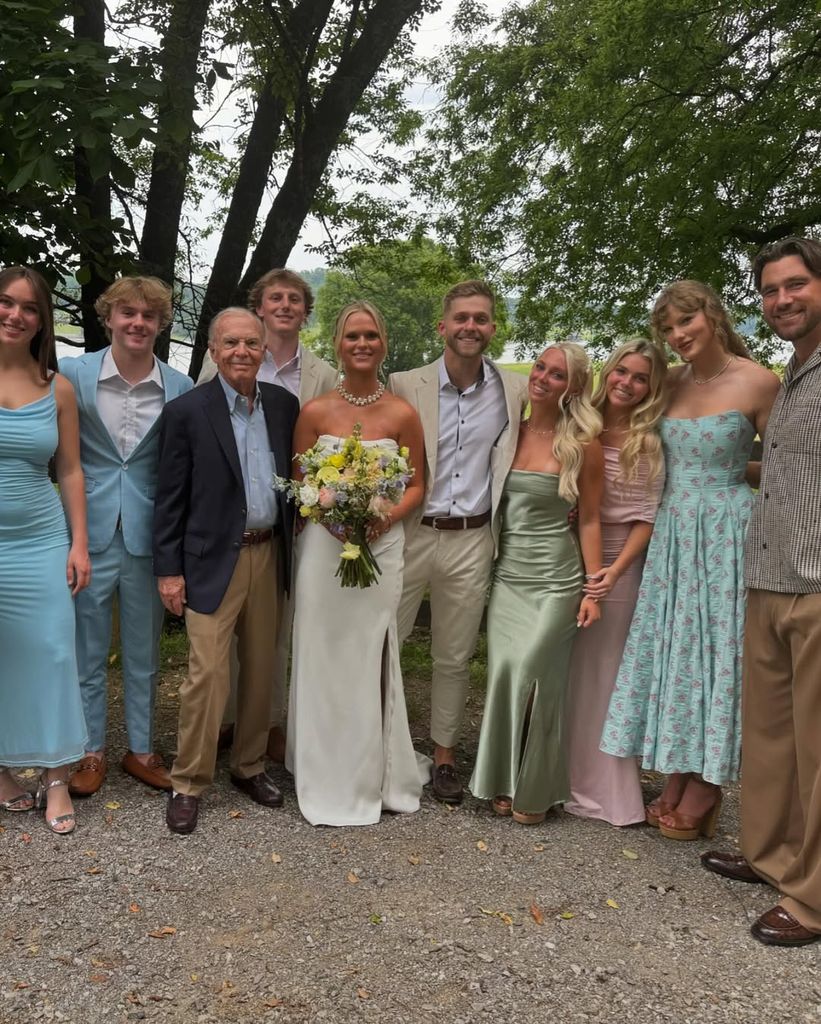 Travis Kelce y Taylor Swift de boda en Tennessee