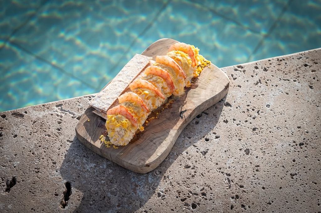 La ensaladilla de gamba de Málaga. Cañitas Maite, ME Málaga