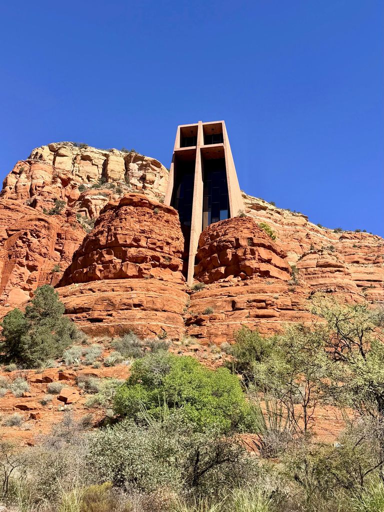 La Capilla de la Santa Cruz en Sedona, Arizona.