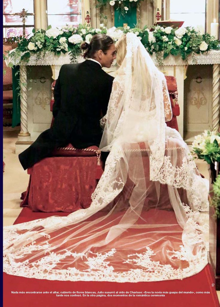 Boda de Julio Iglesias Jr. y Charisse Verhaert
