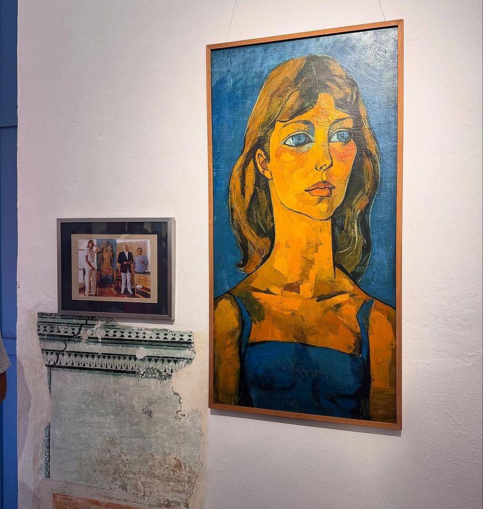 Cuadro de Carolina de Mónaco en Cuba 