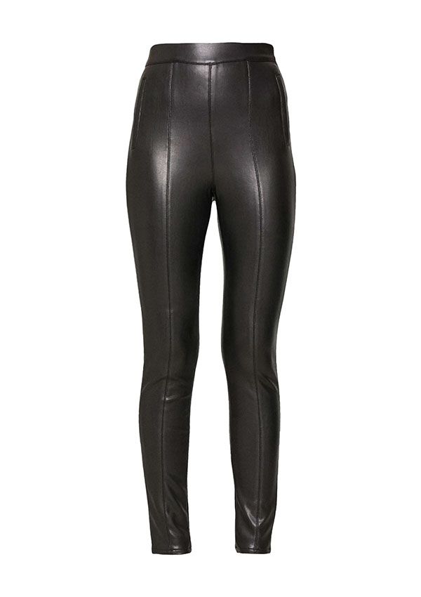 Pantalón pitillo efecto cuero de Miss Selfridge