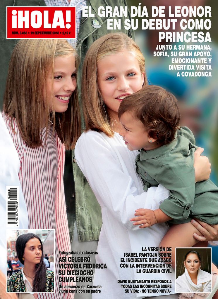 Portada Hola Princesa Leonor