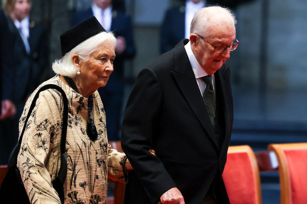 Los reyes Alberto y Paola de Bélgica 
