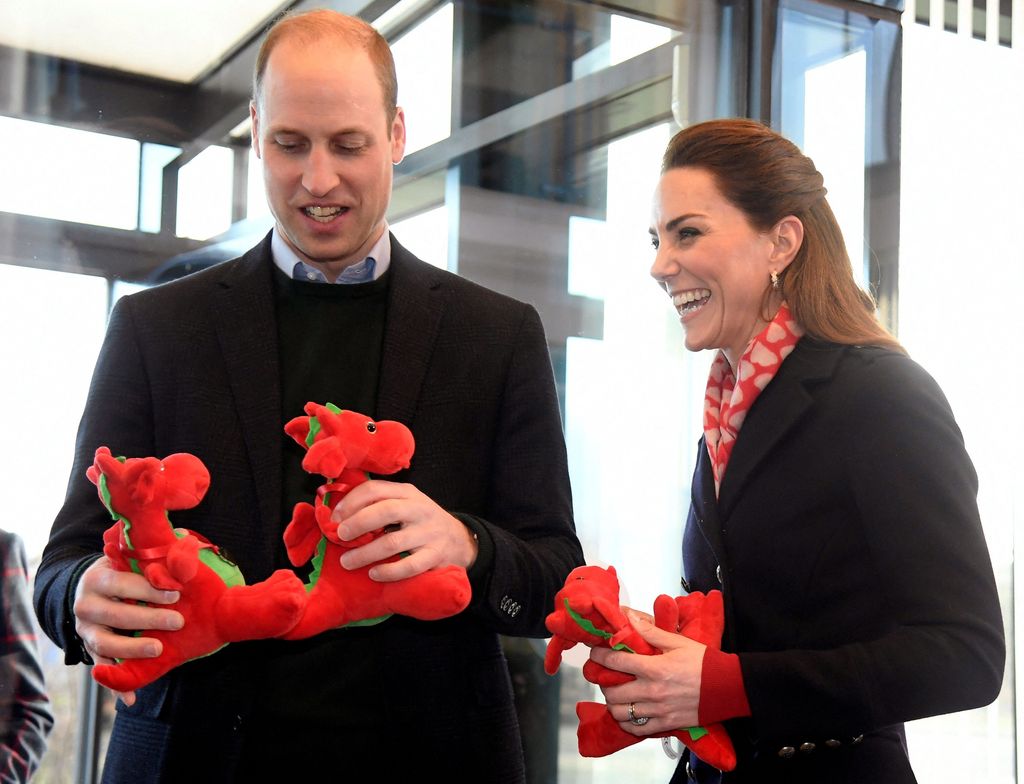 El príncipe Guillermo y Kate Middleton 