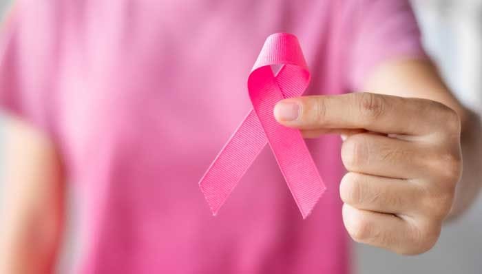 lazo rosa cáncer de mama