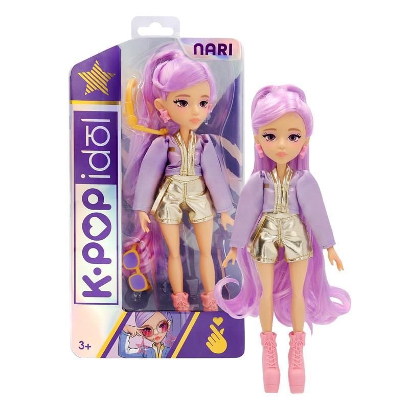 Nari, la integrante más elegante de la línea K‑Pop Idol, apuesta por un estilo sereno y sofisticado