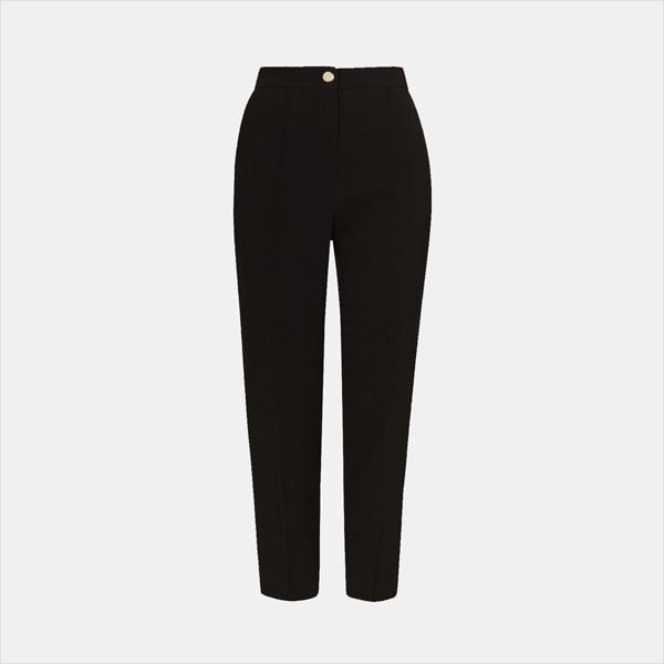 pantalones negros cropped
