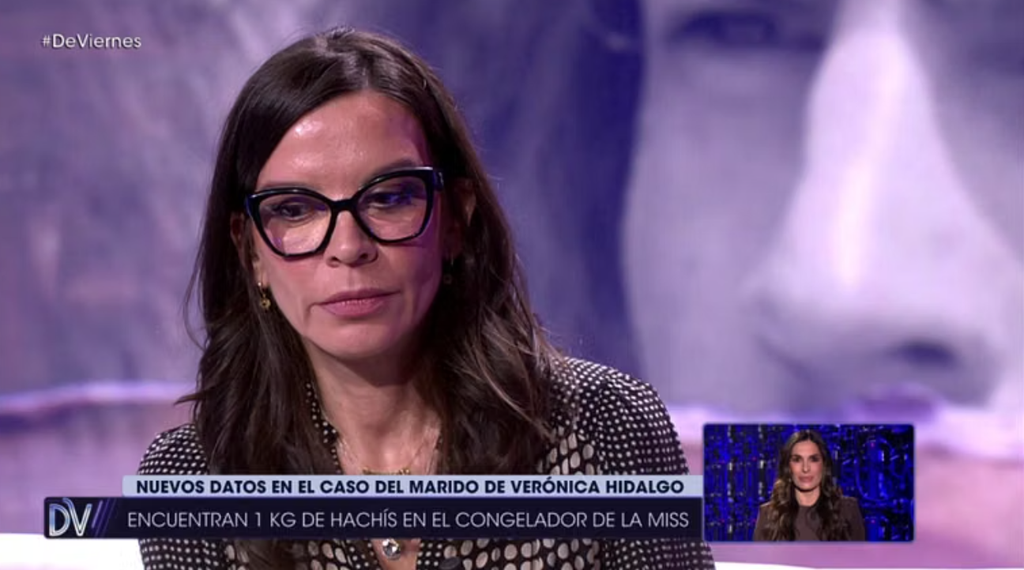 Por primera vez en un plató de televisión