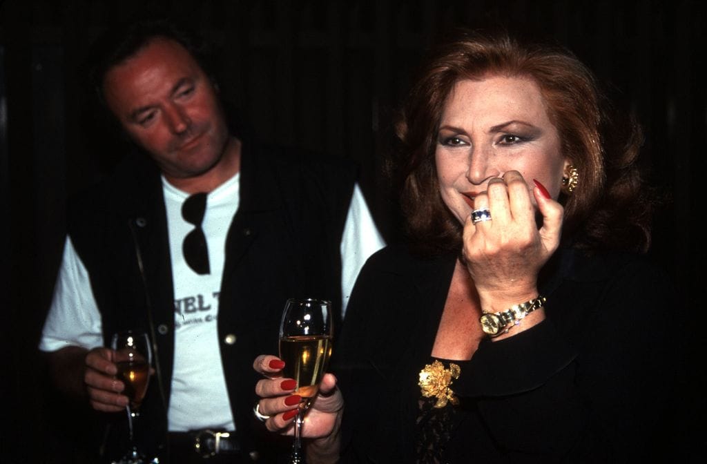 ROCIO JURADO CON SU HERMANO AMADOR MOHEDANO 