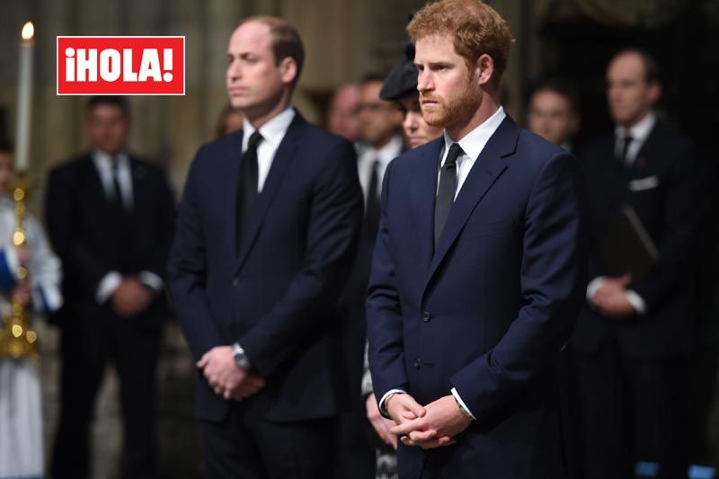 príncipe Harry y príncipe Guillermo