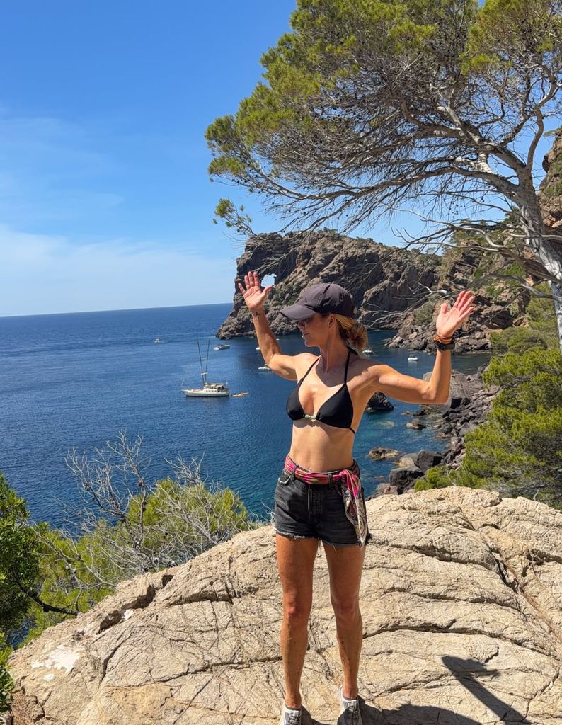 Amelia Bono en una escapada a Palma de Mallorca, 2026.