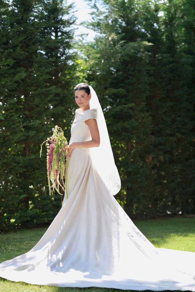 El vestido de novia de Ana de Miguel