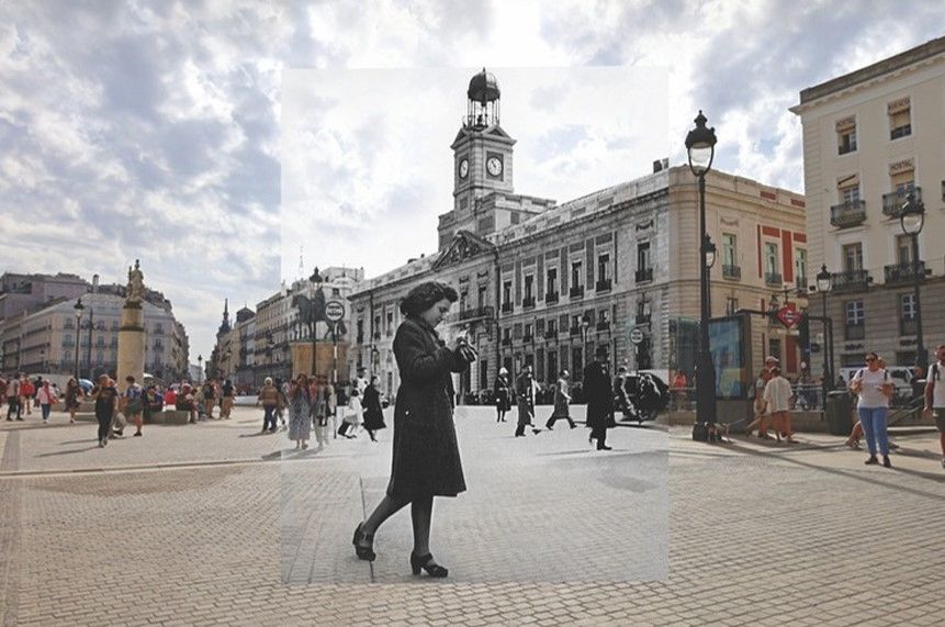 Fotomontaje de Madrid de Valentín Andrés Pérez Serén
