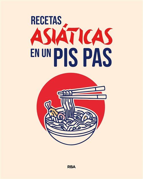 Portada del libro 'Recetas asiáticas en un pis pas'