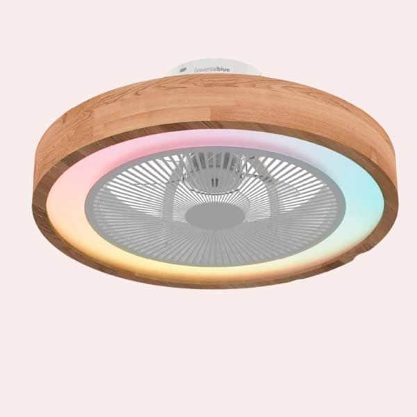 universalblue ventilador de techo con luz led