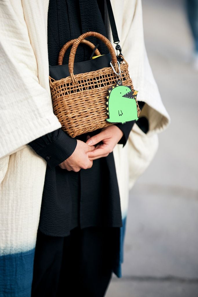 Bolso de mimbre