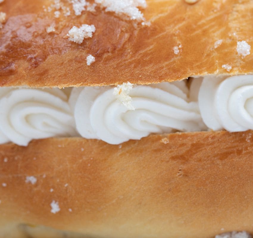 Detalle del Roscón de Reyes Balbisiana