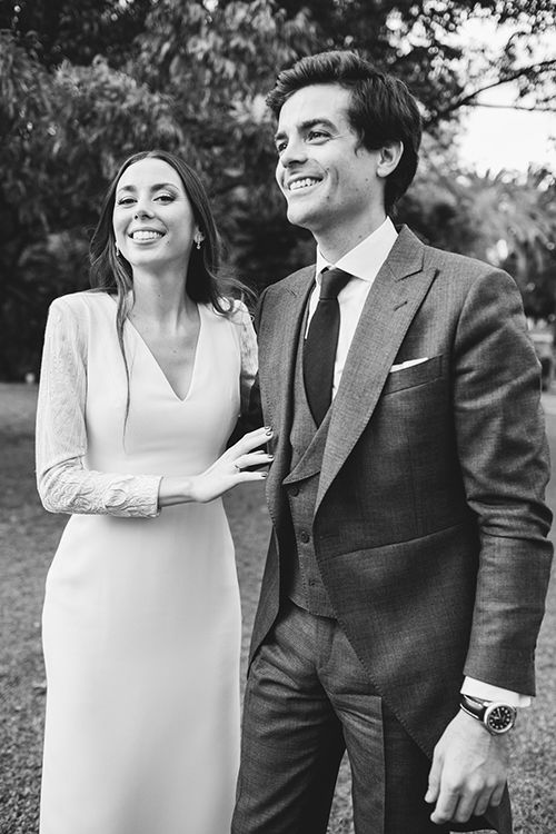 Vestido de novia sencillo