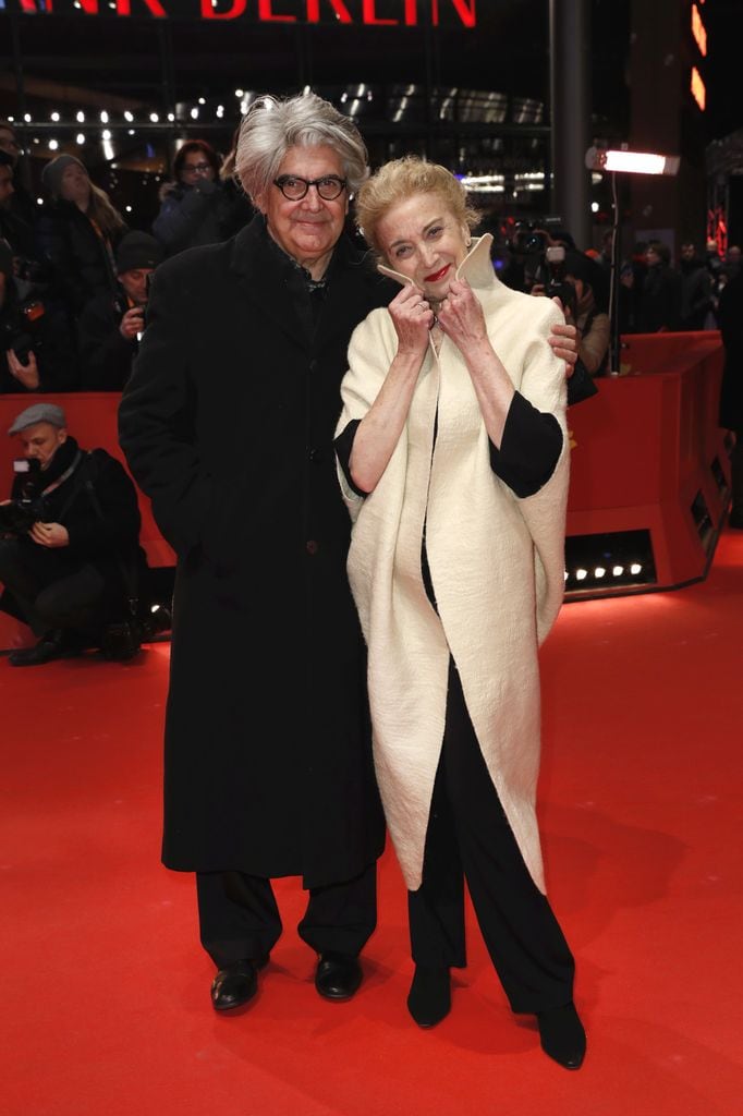 Chema Prado y Marisa Paredes en la Berlinale en 2018